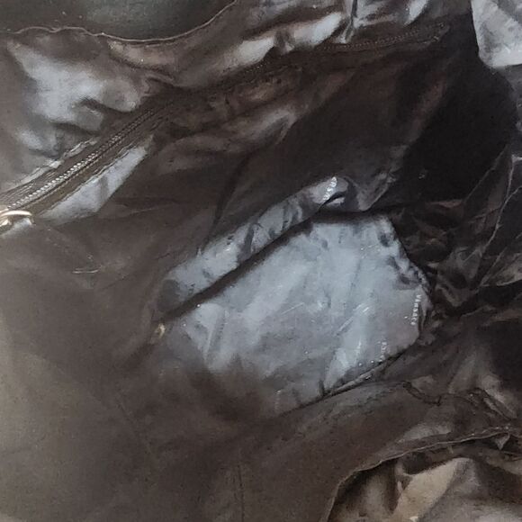 Versace Parfums Black Nylom Backpack